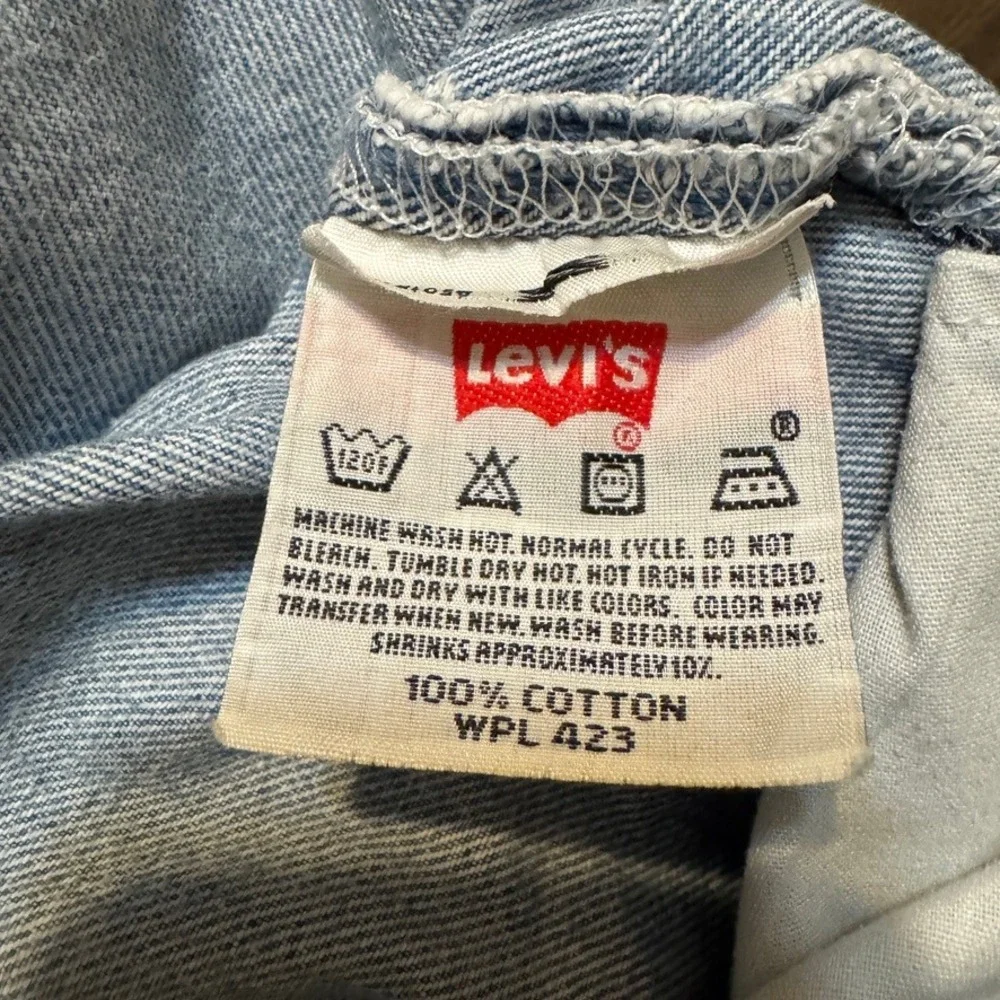 Vintage Levis 501xx Jeans Mens‎ 36x32 blue Denim Button Fly Red tab Straight 00s